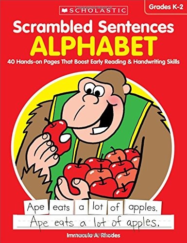 Scrambled sentences alphabet - sentences:,